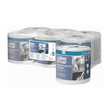 Papier d'Essuyage Plus - Lot de 6 Tork - 1