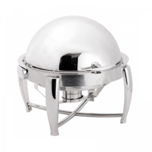Chafing Dish Rond à Couvercle Rabattable - LUXE Atosa - 1