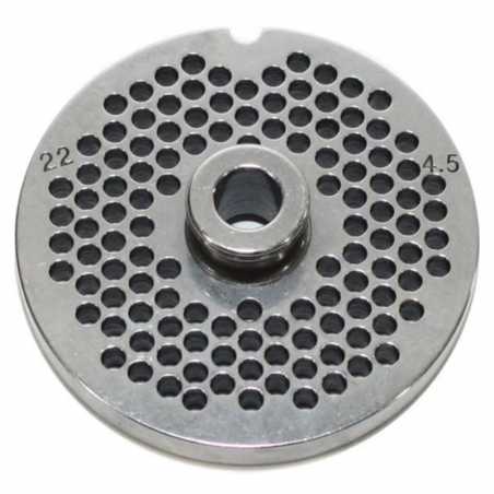 GRILLE 4,5 mm pour Hachoir N°22 REBER - 1 GRILLE 4,5 mm pour Hachoir N°22 REBER - 1