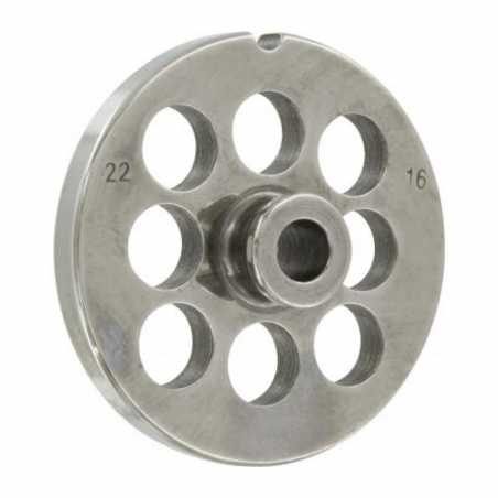 GRILLE 16 mm pour Hachoir N°22 REBER - 1 GRILLE 16 mm pour Hachoir N°22 REBER - 1
