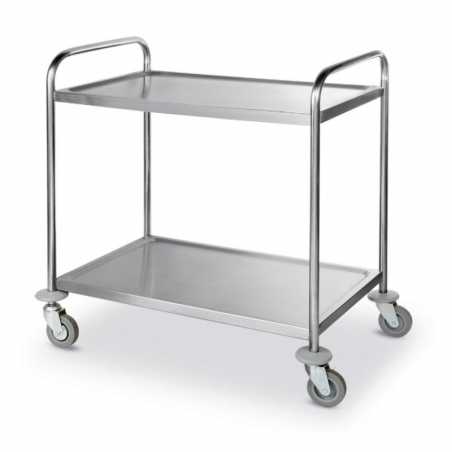 Chariot Inox 2 Plateaux - 2 x 50 Kg HENDI - 1