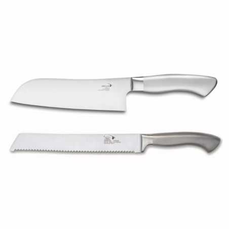 Coffret 2 Pièces ORYX Santoku + Pain DEGLON - 1