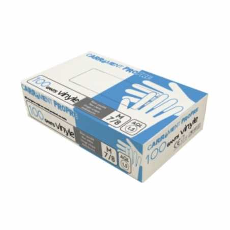 Gants en Vinyle - Lot de 100 FourniResto - 1 Gants en Vinyle - Lot de 100 FourniResto - 1