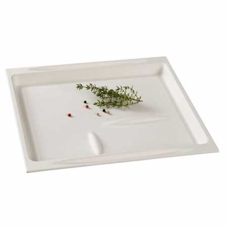 Plateau Repas en Pulpe - 273 x 266 mm - Lot de 50 FourniResto - 2 Plateau Repas en Pulpe - 273 x 266 mm - Lot de 50 FourniResto - 2