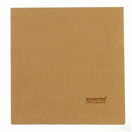 Serviette Biodégradable en Papier - 400 x 400 mm - Lot de 60 FourniResto - 1