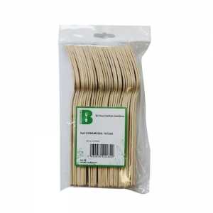 Fourchette en Bambou - 170 mm - Lot de 30 FourniResto - 2