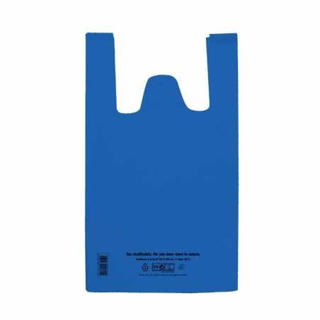 Sac à Bretelles Réutilisable Bleu - 21 L - Lot de 500 FourniResto - 1