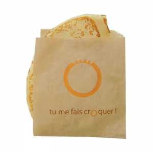 Sac Crêpes "Tu Me Fais Croquer" - Ecoresponsable - Lot de 1000 FourniResto - 1