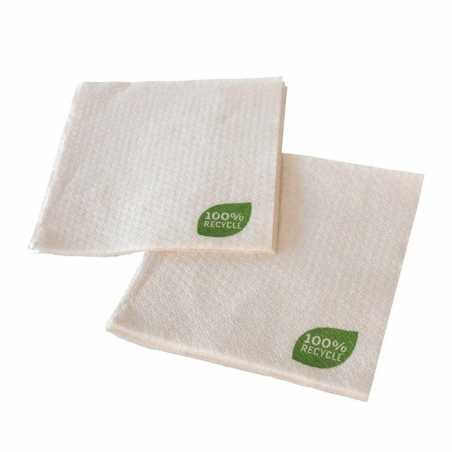 Serviette Papier Recyclé - 30 x 30 cm 1 Pli - Lot de 100 FourniResto - 1 Serviette Papier Recyclé - 30 x 30 cm 1 Pli - Lot de 100 FourniResto - 1