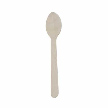 Cuillère à Soupe en Bois de Bouleau - 160 mm - Lot de 100 FourniResto - 1 Cuillère à Soupe en Bois de Bouleau - 160 mm - Lot de 100 FourniResto - 1