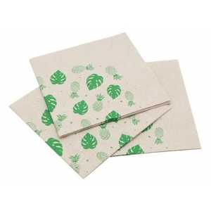 Serviette Papier Recyclé - 30 x 30 cm 2 Plis - Lot de 50 FourniResto - 1