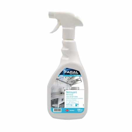 Spray Nettoyant Inox et Chrome - 500 ml FourniResto - 1 Spray Nettoyant Inox et Chrome - 500 ml FourniResto - 1