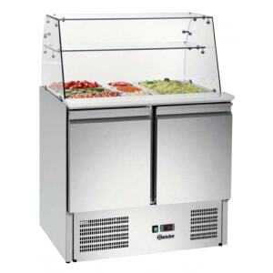 Saladette avec Vitrine en Verre Bartscher - 1