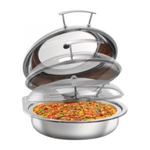 Chafing Dish Flexible Rond avec Couvercle Amovible - 6,2 L Bartscher - 3