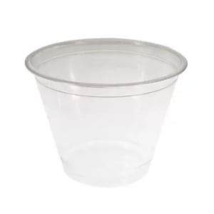 Pot Transparent Plastique - 250 ml - Lot de 50 FourniResto - 1