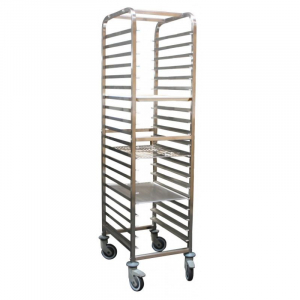 Échelle Démontable en Inox 600x400 - 15 Niveaux FourniResto - 1