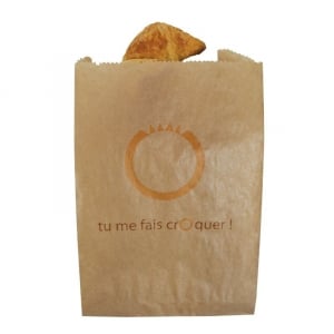 Sac Dessert "Tu Me Fais Croquer !" 120 x 50 - Ecoresponsable - Lot de 1000 FourniResto - 1