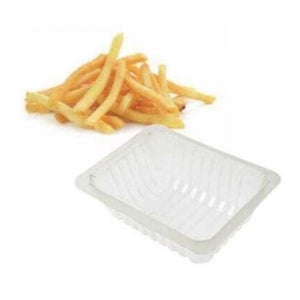 Barquettes à Frites Translucide - 37,5 cl - Lot de 250 FourniResto - 1