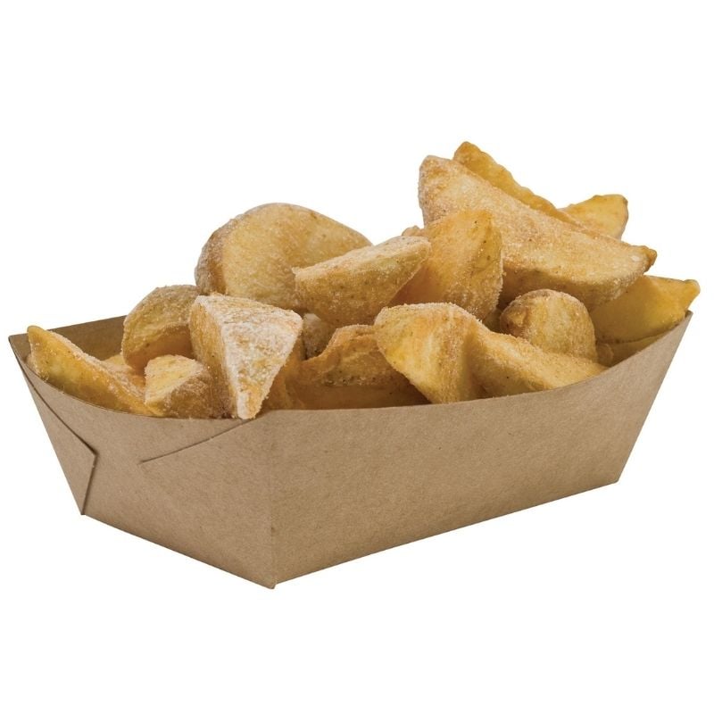 Barquette à Frites Jetable en plastique 750g - x250