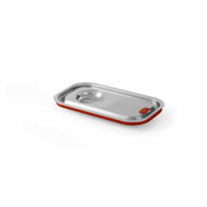 Couvercle Gastronorme avec Bords en Silicone - GN 1/4 HENDI - 1