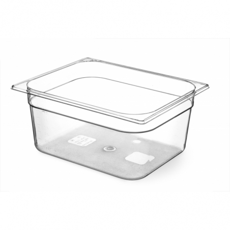 Bac Gastronorme en Tritan-Plastique GN 1/2 - 12,5 L - H 200 mm HENDI - 1 Bac Gastronorme en Tritan-Plastique GN 1/2 - 12,5 L - H 200 mm HENDI - 1