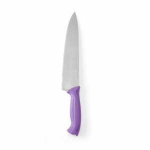 Couteau de Chef à Manche Violet - Lame 24 cm HENDI - 2