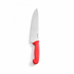 Couteau de Chef Rouge pour Viande Crue - Lame 24 cm HENDI - 2