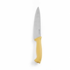 Couteau de Chef Jaune pour Volaille - Lame 24 cm HENDI - 1