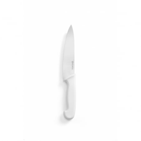 Couteau de Chef Blanc pour Pain et Fromage - Lame 18 cm HENDI - 1