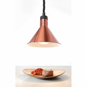 Lampe Chauffante Conique en Cuivre Réglable HENDI - 2
