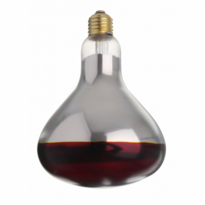 Ampoule Rouge pour Lampe Chauffante Infrarouge HENDI - 2