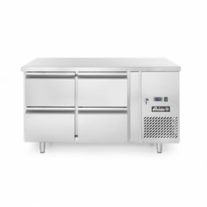 Réfrigérateur Comptoir Profi Line 4 Tiroirs - 280 L HENDI - 1