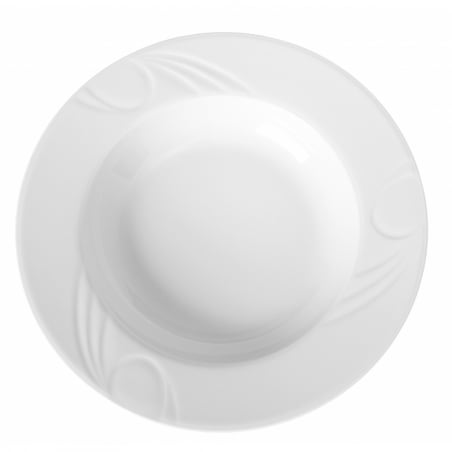 Assiette creuse en porcelaine ø300 Karizma HENDI - 1 Assiette creuse en porcelaine ø300 Karizma HENDI - 1
