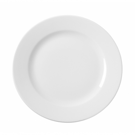 Assiette Plate en Porcelaine - 160 mm de Diamètre HENDI - 1