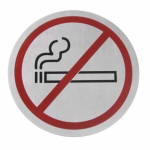 Pictogramme Non Fumeur en Couleur HENDI - 1