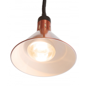 Lampe Chauffante Conique en Cuivre Réglable HENDI - 1