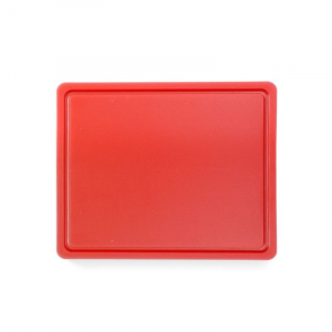Planche à Découper HACCP - GN 1/2 - Rouge - 12 mm d'Epaisseur HENDI - 1