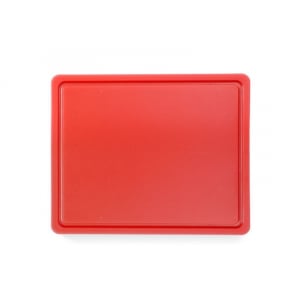 Planche à Découper HACCP - GN 1/2 - Rouge - 12 mm d'Epaisseur HENDI - 1