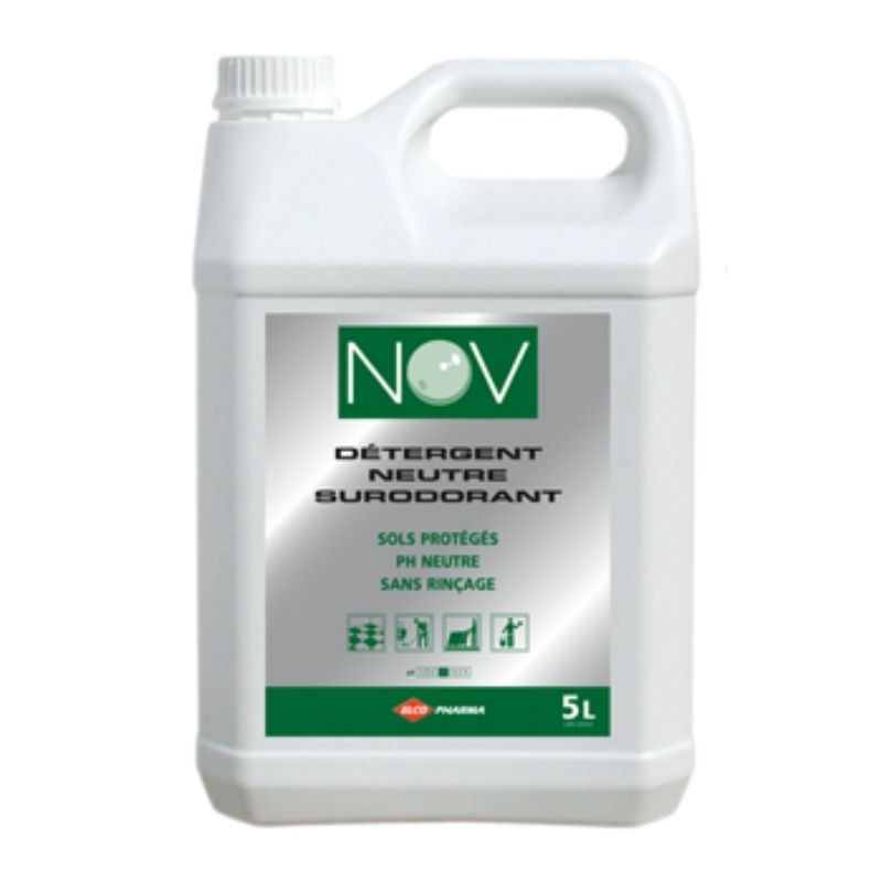 Détergent Non Moussant Senteur Lavande Lavage Manuel ou Autolaveuse 5 L Fourniresto