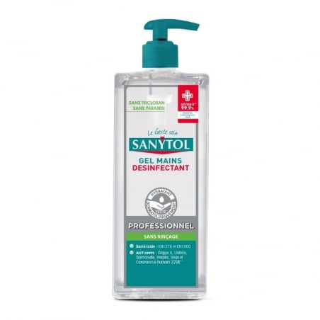 Gel Hydro-Alcoolique Désinfectant Mains Sans Rinçage - 500 ml Sanytol - 1