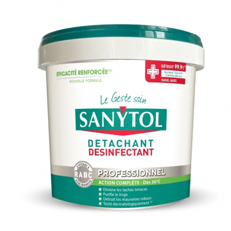 Poudre Détachante Désinfectante pour Linge - 1,5 Kg Sanytol - 1 Poudre Détachante Désinfectante pour Linge - 1,5 Kg Sanytol - 1