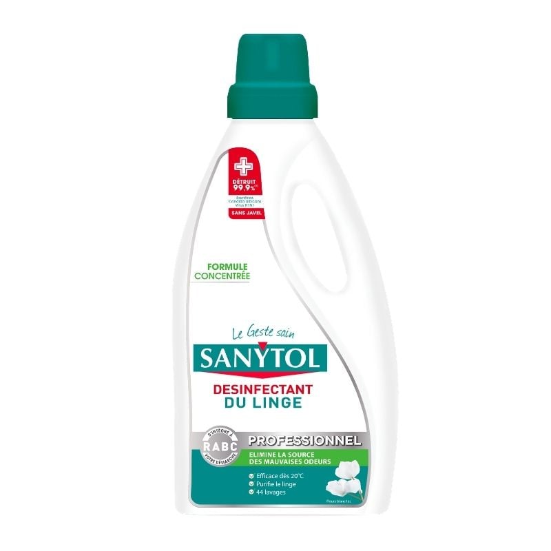 84 lingettes désinfectantes multi-usages eucalyptus Sanytol 0,2L