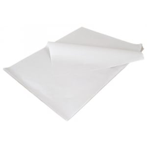 Papier Ingraissable en Kraft Blanc - 50 x 65 - 10 Kg FourniResto - 1