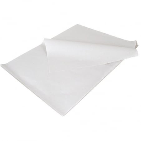 Papier Ingraissable en Kraft Blanc - 65 x 100 - 10 Kg FourniResto - 1