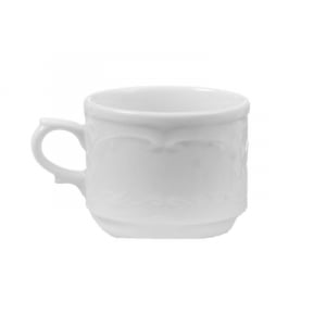 Tasse à Cappuccino en Porcelaine Flora - 0,25 L HENDI - 1