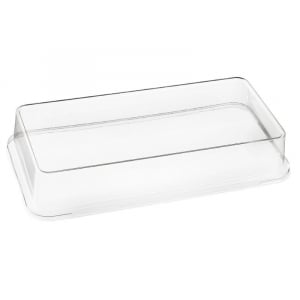 Couvercle en RPET pour Assiette Kanopée 200 x 100 mm - Lot de 100 FourniResto - 1