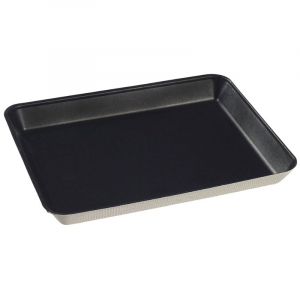 Assiette Kanopée Noire - 200 x 150 mm - Lot de 50 FourniResto - 2
