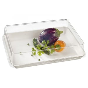 Couvercle en RPET pour Assiette Kanopée 200 x 150 mm - Lot de 100 FourniResto - 2