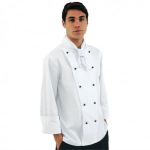 Foulard de Cuisine Blanc - 914 x 635 mm Whites Chefs Clothing  - 3