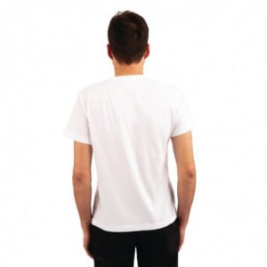 T-Shirt Mixte Blanc - Taille L FourniResto - 3